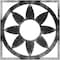 Ekena Millwork Blume Architectural Grade PVC Pierced Ceiling Medallion, Antiqued Pewter, 16"OD x 5 1/2"ID x 1/2"P CMPP16BLAPW - alternate 1
